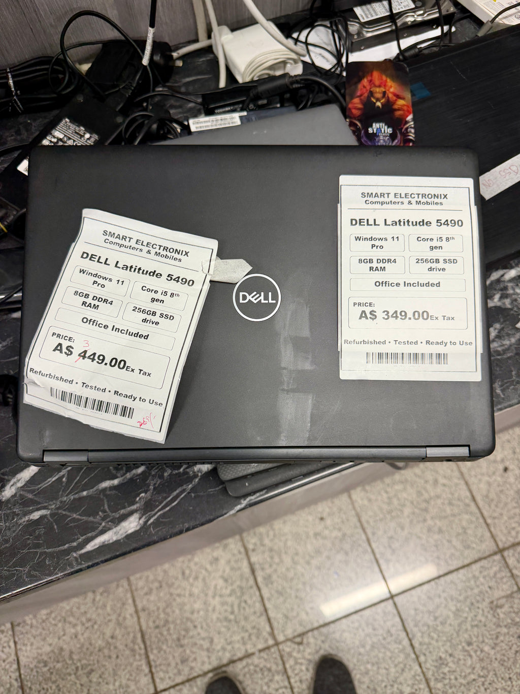 Refurbished Dell Latitude 5490 14" FHD | 8GB RAM | 256GB SSD | Core i5 8th Gen | Windows 11 Pro