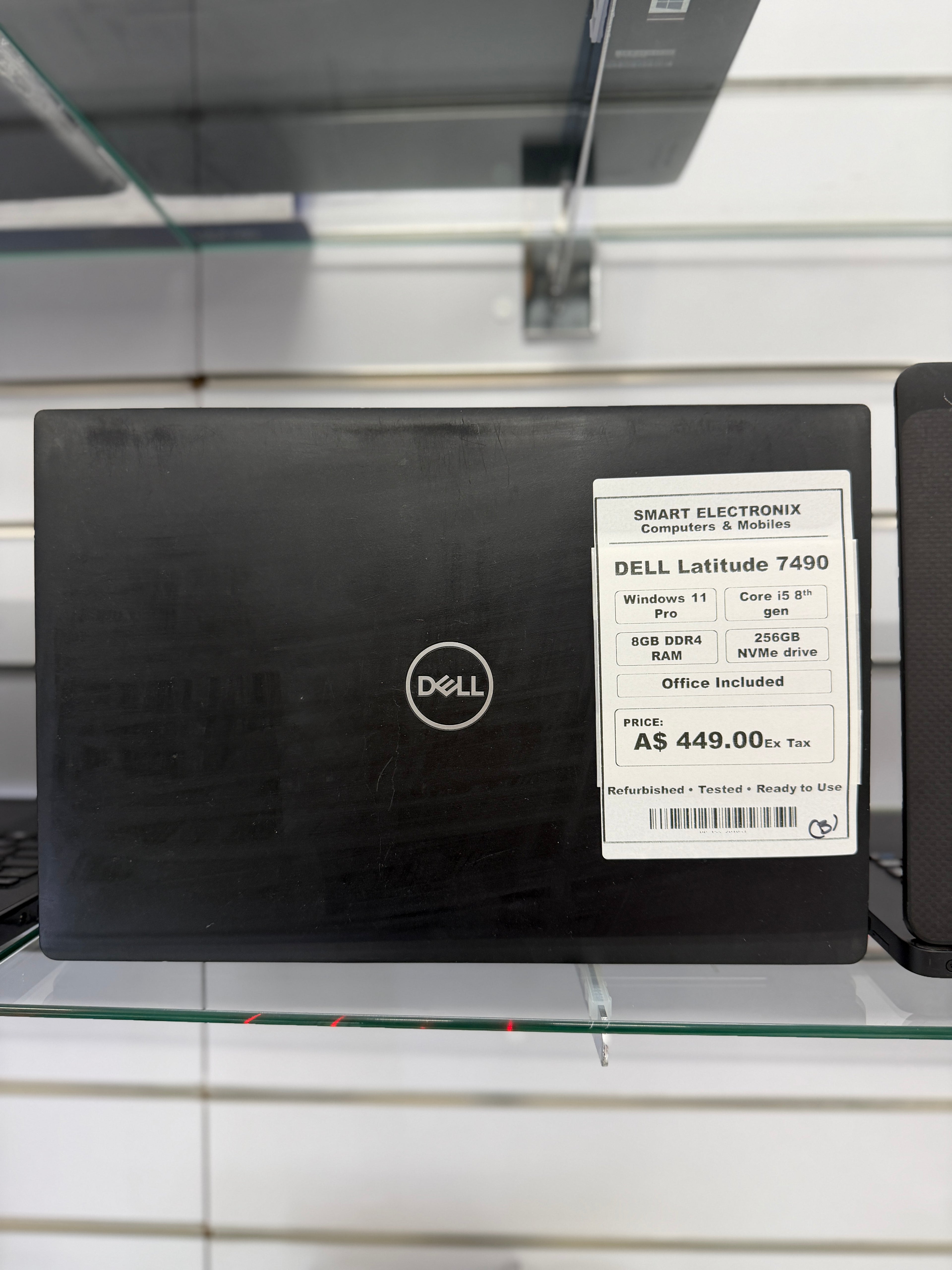 Refurbished Dell Latitude 7490 14" FHD | 8GB RAM | 256GB SSD | Core i5 8th Gen | Windows 11 Pro