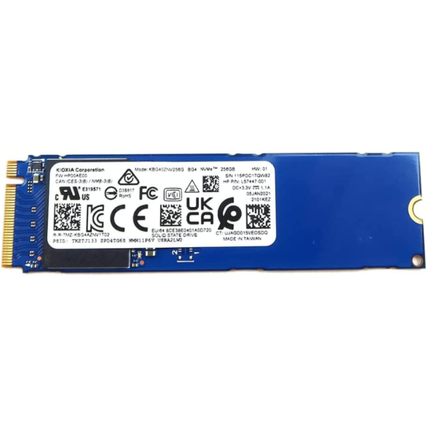 KIOXIA 256GB M.2 NVMe SSD Drive Laptop Desktop Storage