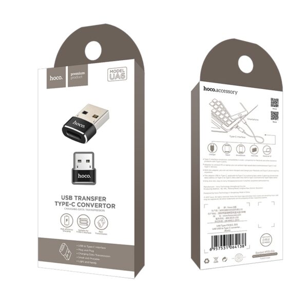 HOCO Adapter UA6 USB-A to Type C