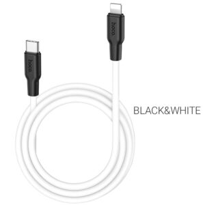 HOCO Charging Cable X21 Plus PD Type-C to Lightning White 1M