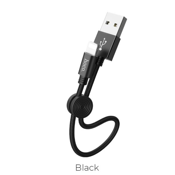 HOCO Charging Cable X35 Premium Lightning Black 0.25M