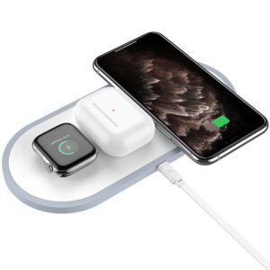 HOCO Wireless Charger CW24 Handsome 3-in-1 Charging Dock