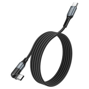 Hoco Charging Cable U100 Orbit Type C to Type C Black 1.5M