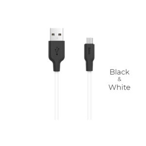 Hoco Charging Cable X21 Silicone White 1M