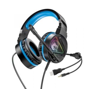 Hoco Headphones W104 Drift Gaming Headset Blue