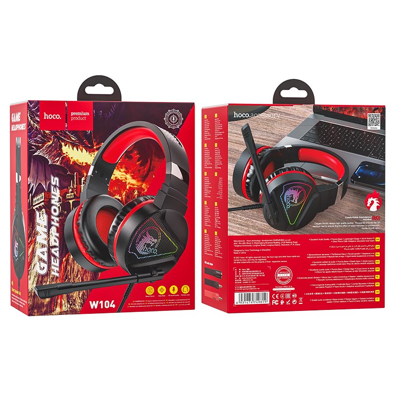 Red storm gaming online headset