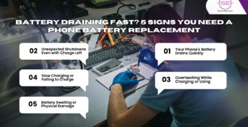 Battery Draining Fast? 5 Signs You Need a Phone Battery Replacement– Smart Electronix
