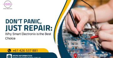 Don’t Panic, Just Repair: Why Smart Electronix is the Best Choice