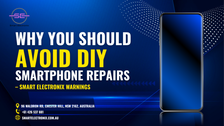 Why You Should Avoid DIY Smartphone Repairs – Smart Electronix Warnings