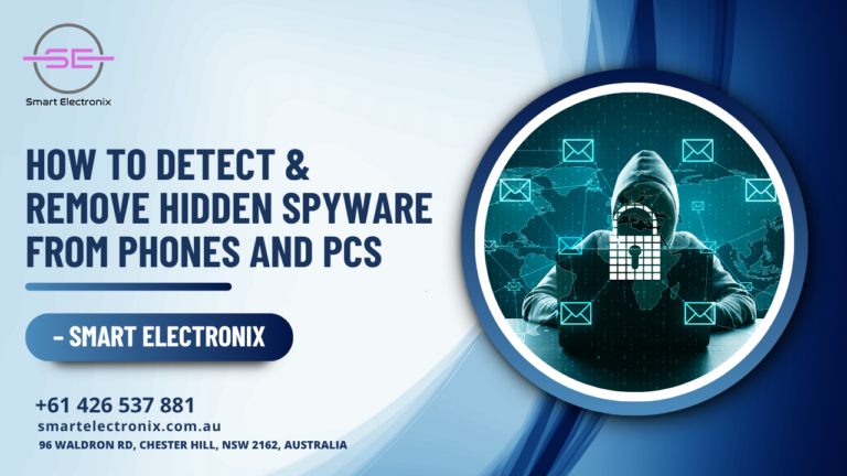 How to Detect & Remove Hidden Spyware From Phones and PCs – Smart Electronix