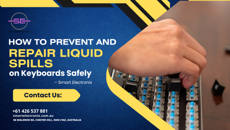 How to Prevent and Repair Liquid Spills on Keyboards Safely – Smart Electronix