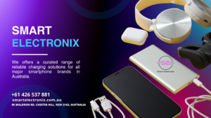 We offers a curated range of reliable charging solutions for all major smartphone brands in Australia.