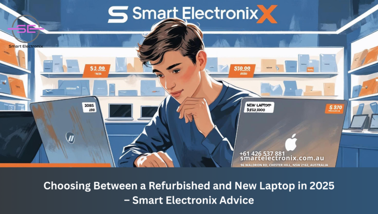 Choosing Between a Refurbished and New Laptop in 2025 – Smart Electronix Advice