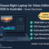 How to Choose the Right Laptop for Video Editing Under $1500 in Australia – Smart Electronix Guide