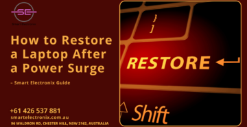 How to Restore a Laptop After a Power Surge