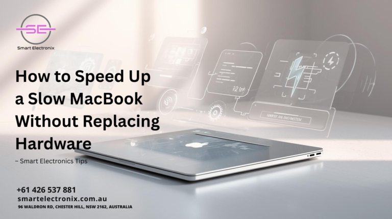 How to Speed Up a Slow MacBook Without Replacing Hardware – Smart Electronics Tips