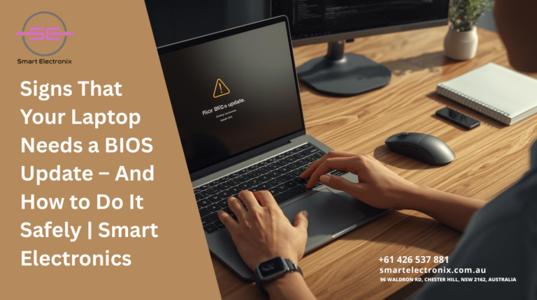 Signs That Your Laptop Needs a BIOS Update – And How to Do It Safely | Smart Electronics