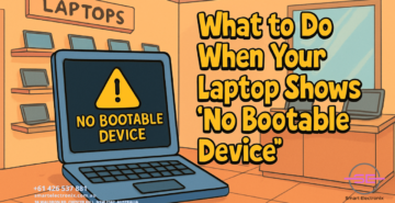 What to Do When Your Laptop Shows ‘No Bootable Device’ – Smart Electronix Help