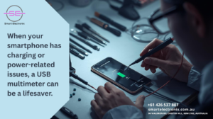 When your smartphone has charging or power-related issues, a USB multimeter can be a lifesaver smart electronix