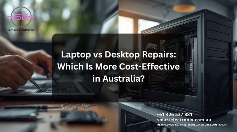 Laptop vs Desktop Repairs: Which Is More Cost-Effective in Australia?