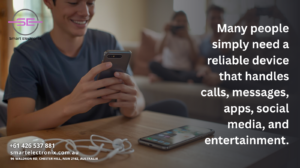 Many people simply need a reliable device that handles calls, messages, apps, social media, and entertainment.