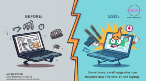 Sometimes, small upgrades can breathe new life into an old laptop.