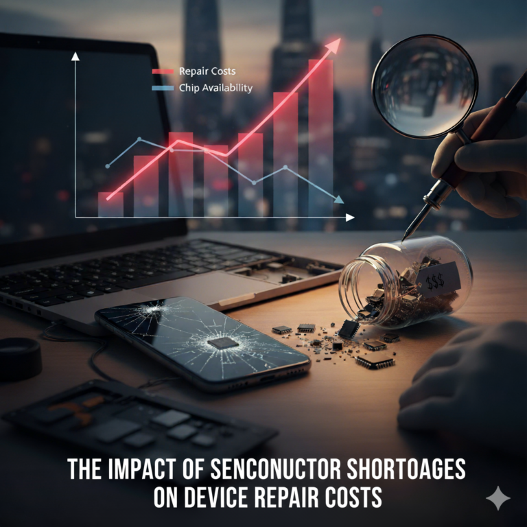 The Impact of Semiconductor Shortages on Device Repair Costs