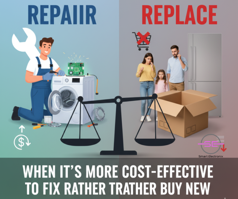 Repair vs Replace: When It’s More Cost-Effective to Fix Rather Than Buy New