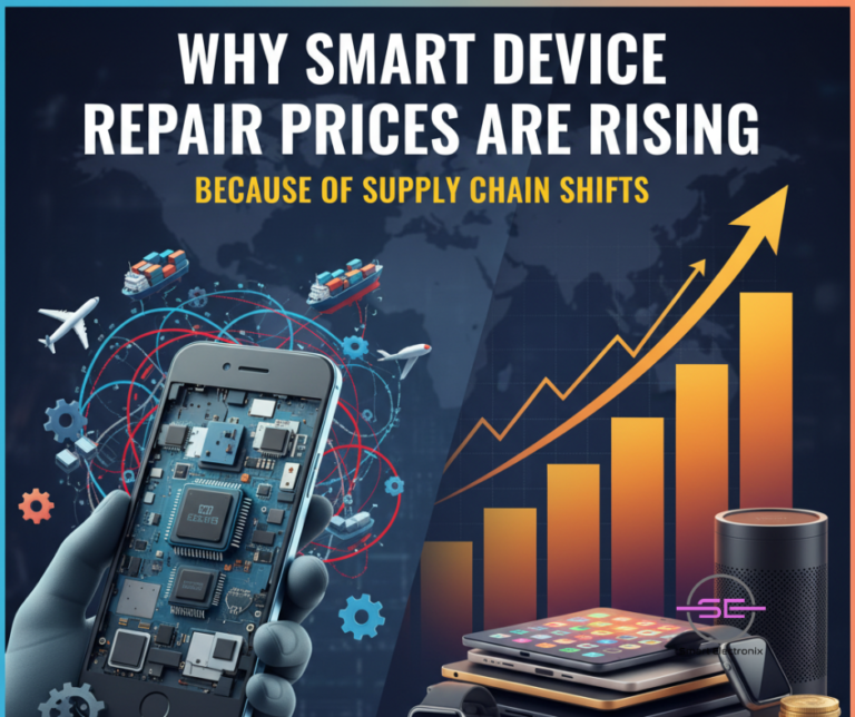 Why Smart Device Repair Prices Are Rising Because of Supply Chain Shifts