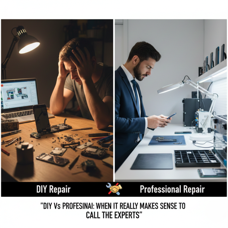 DIY vs Professional Repair: When It Really Makes Sense to Call the Experts