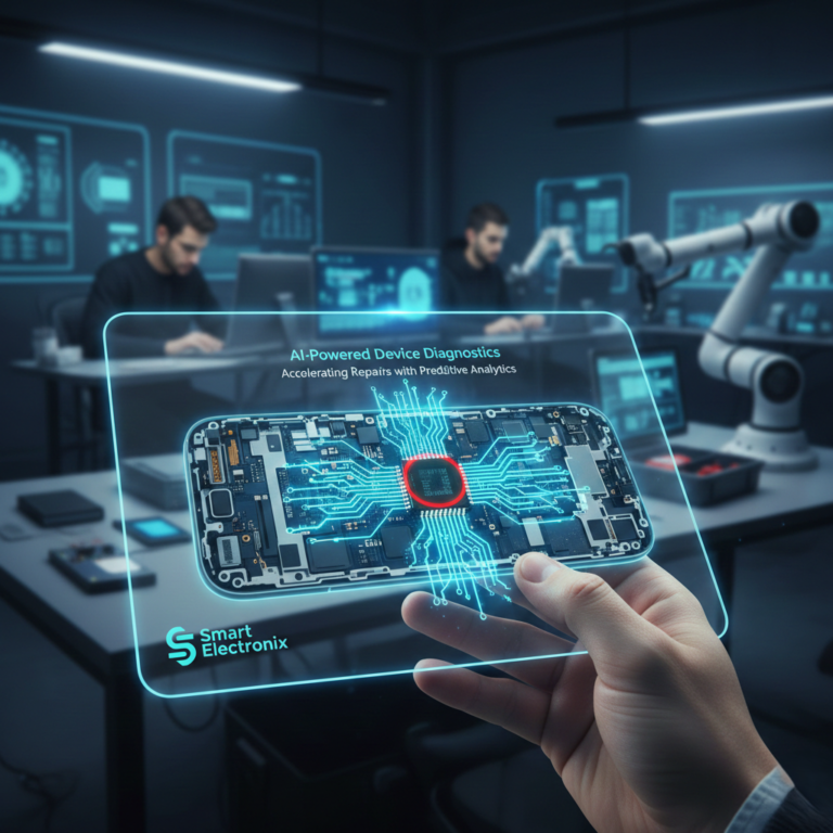 AI-Powered Device Diagnostics: How Smart Electronix Uses Tech to Speed Up Repairs