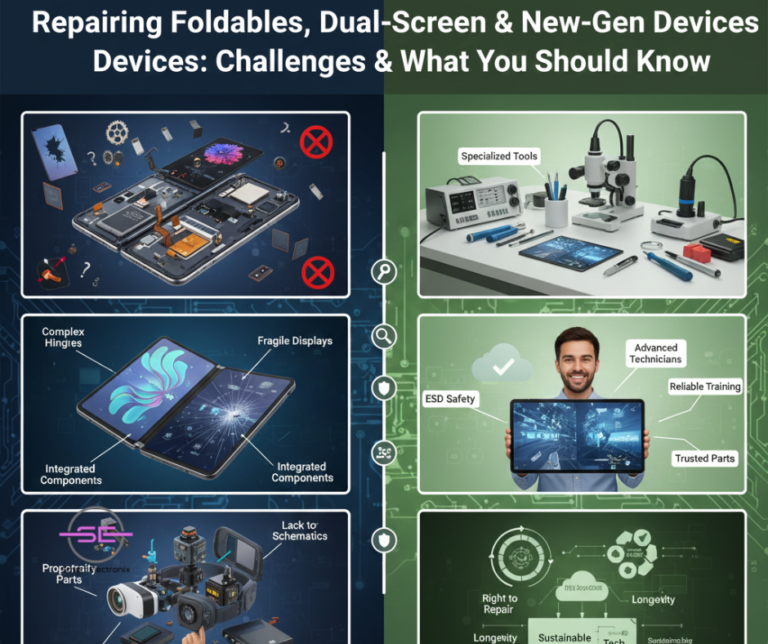 Repairing Foldables, Dual-Screen & New-Gen Devices: Challenges & What You Should Know