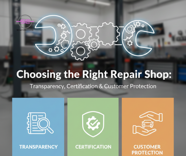 Choosing the Right Repair Shop: Transparency, Certification & Customer Protection
