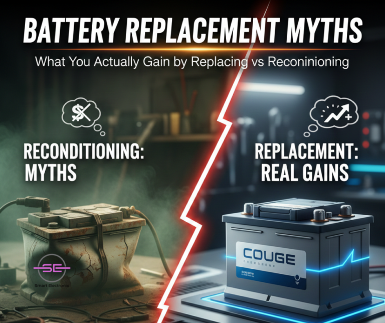 Battery Replacement Myths: What You Actually Gain by Replacing vs Reconditioning