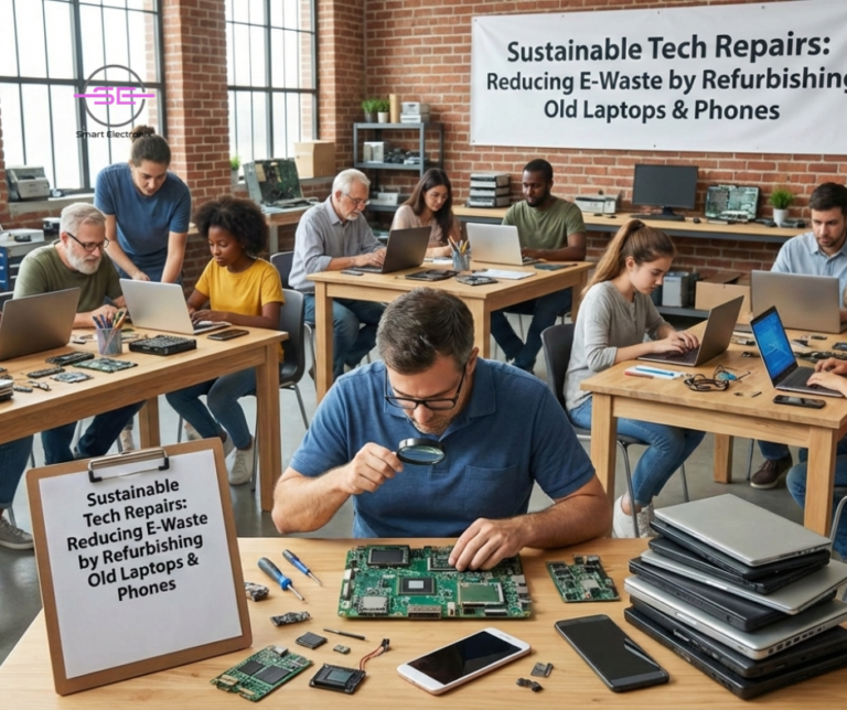 Sustainable Tech Repairs: Reducing E-Waste by Refurbishing Old Laptops & Phones