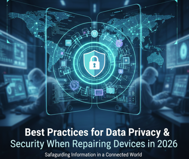 Best Practices for Data Privacy & Security When Repairing Devices in 2026